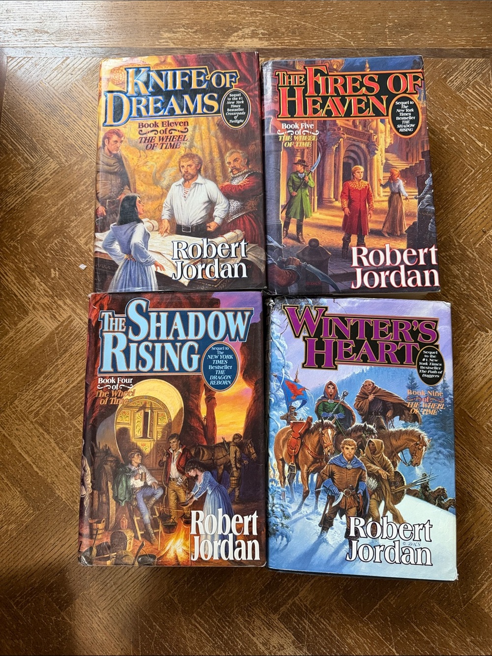 Robert Jordan Wheel of Time Hardcover Books